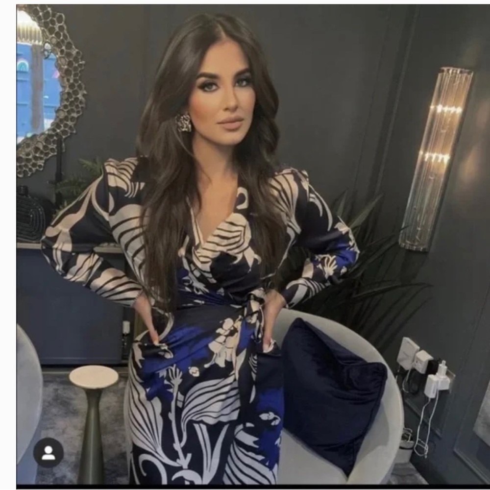 ZARA PRINTED SHIRT DRESS - Picture 7 of 11